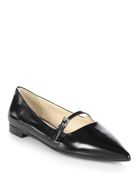 prada mary janes flats